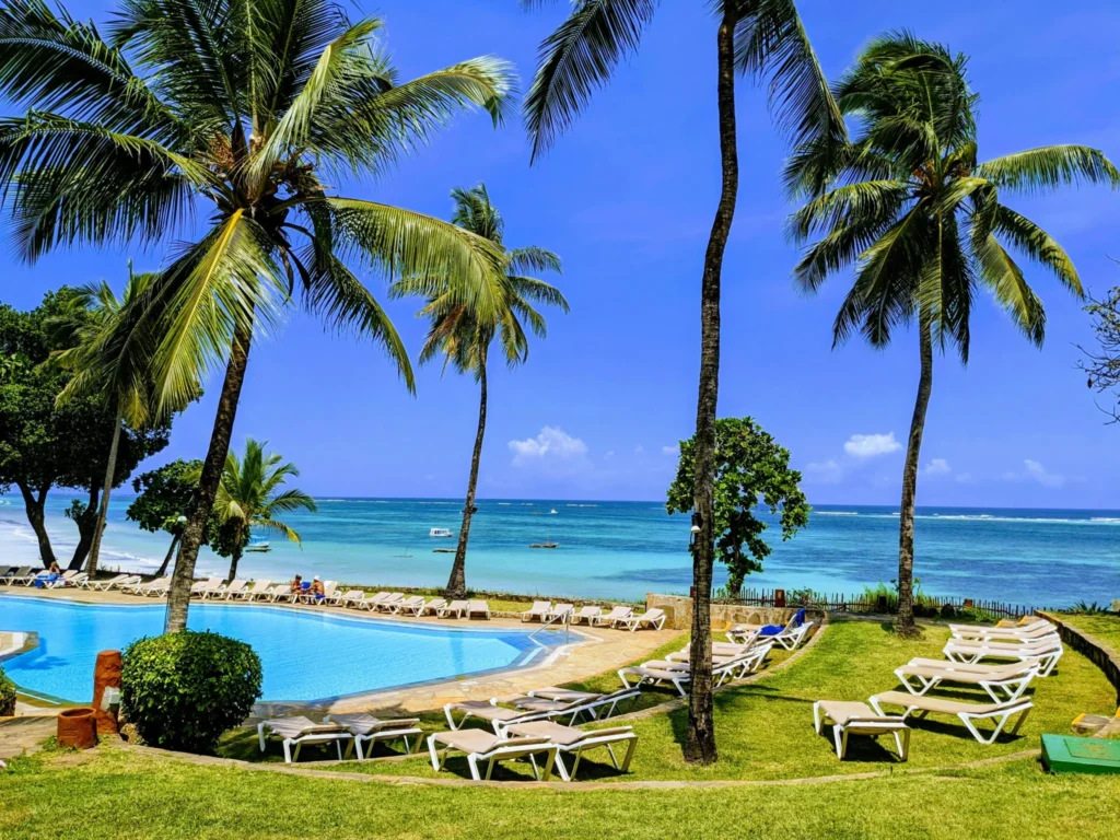 Travel scene from Mombasa Kenya